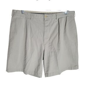 Polo Ralph Lauren Vintage Chino Shorts Men's Sz 38 Khaki Preppy Casual 8" Inseam